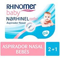 Rhinomer Baby - Narhinel Confort Aspirador Nasal+ 2 recambios blandos desechables